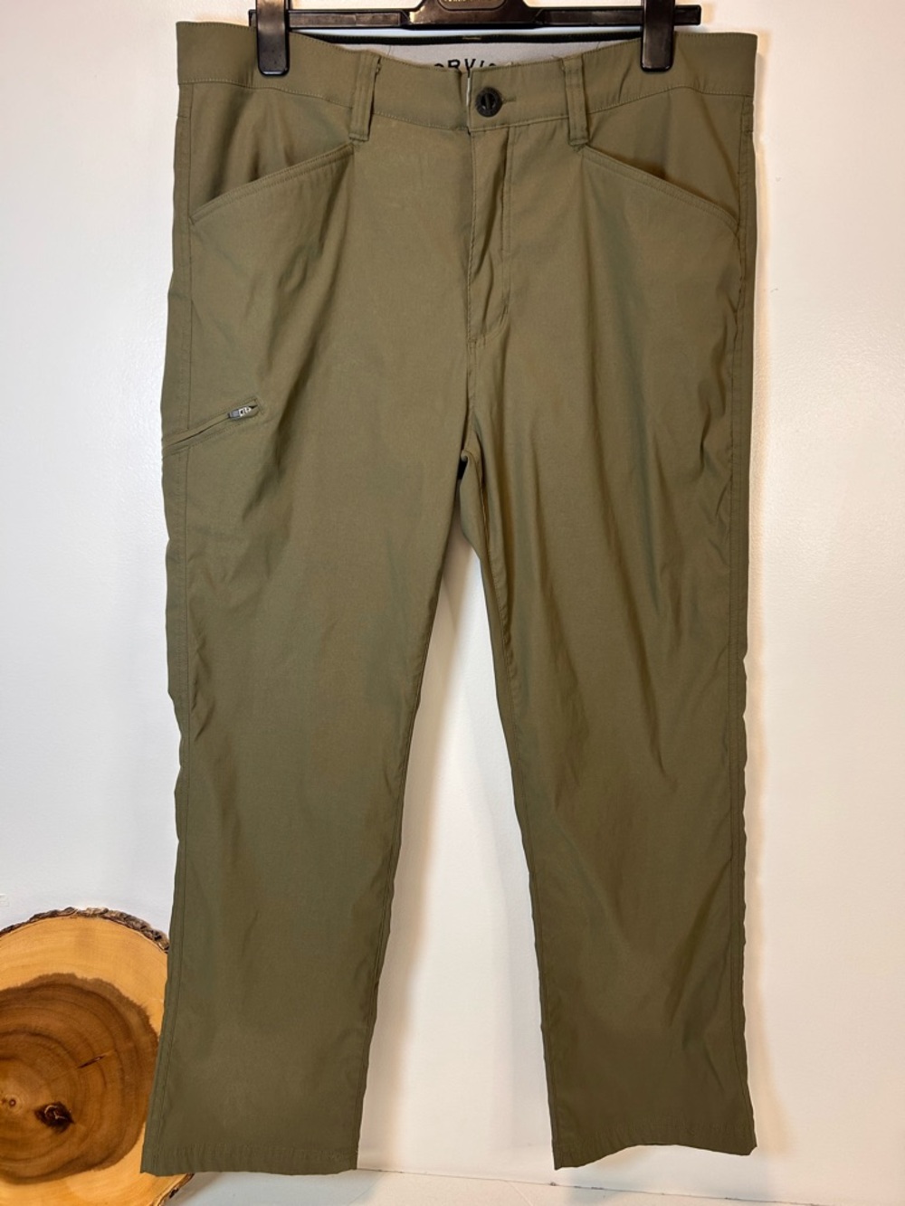Orvis Men's Trek Pants Kalamata Olive Water Repellent Outdoor Hiking 36x30